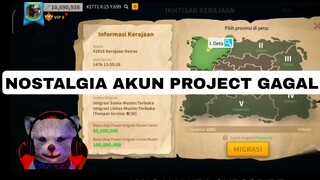 NOSTALGIA AKUN PROJECT GAGAL 2771 MIGRASI KE 2816 RISE OF Kingdom INDONESIA #riseofkingdoms