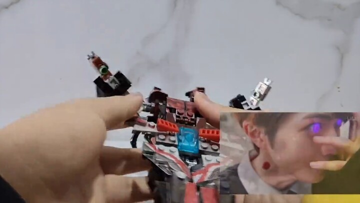 การผลิตจำนวนมากของความขมขื่นที่โคลนนิ่ง ~ ตัวร้ายในซีรีย์บล็อกอาคาร Masked Rider Gabu Gaw ที่มีโมเดล