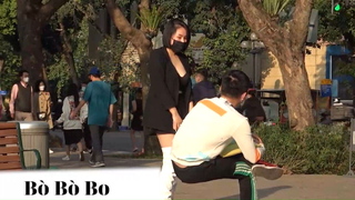 Ngồi lên ko khí troll 1 #bobobo