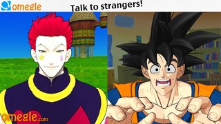 Creep Alert: Goku's Unexpected Omegle Encounter