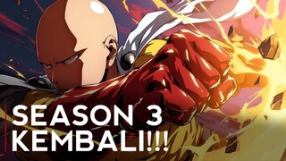 Buset! One Punch Man Season 3 Episode 1 Rilis Oktober! Bersama 1 ANIME LAGI😳
