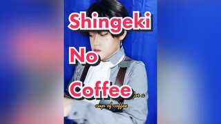 I just want to drink coffee!!!😠 進撃の巨人 進撃の巨人コスプレ levicosplay snkmeme animememe makethis  Cosplay Kap