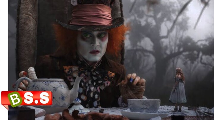 Alice through the looking glass Fantasy/Family Film Explained In Hindi/Urdu