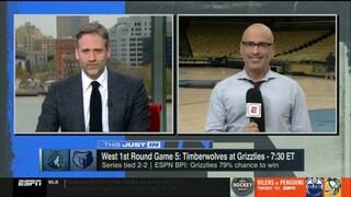 Max Kellerman "breaks down" West 1st Round Game 5: Timberwolves vs Grizzlies