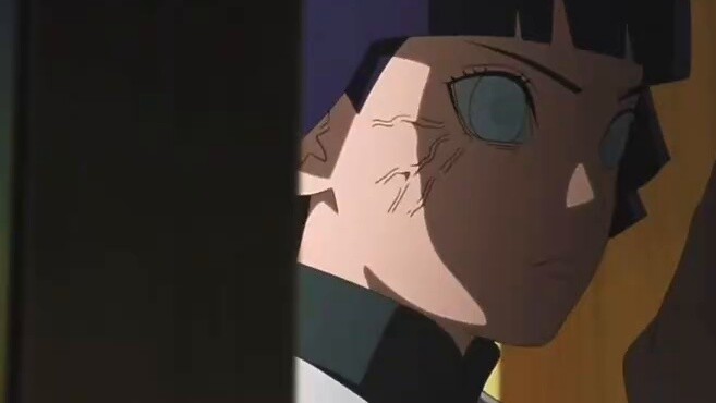 Boruto broke Sunflower's doll and Sunflower rolled her eyes in anger