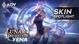 Yena Lunar Priestess Skin Spotlight - Garena AOV (Arena of Valor