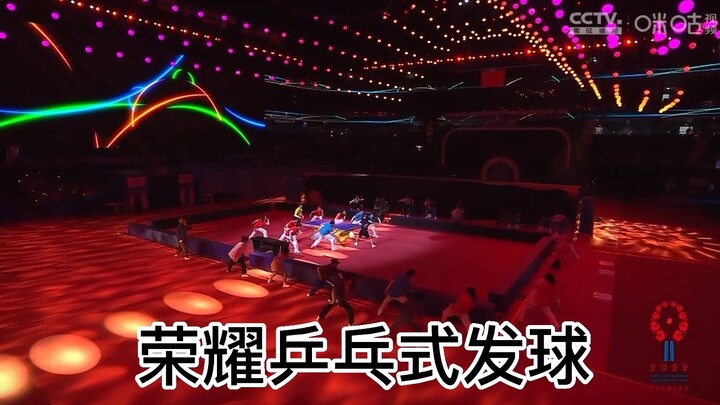 The outrageous ping-pong street dance at the Chengdu World Table Tennis Championships opening ceremo