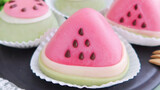Easy Watermelon Ice Cream Daifuku That's Soft And Nice!