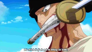 Zoro lần đầu đấu với Mihawk