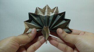 Easy Origami Peacock Tutorial for Beginners