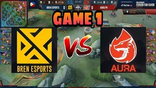 (GAME 1) BREN ESPORTS VS AURA PH | MPL-PH S6 WEEK 2 DAY 3 AUG 30,2020!