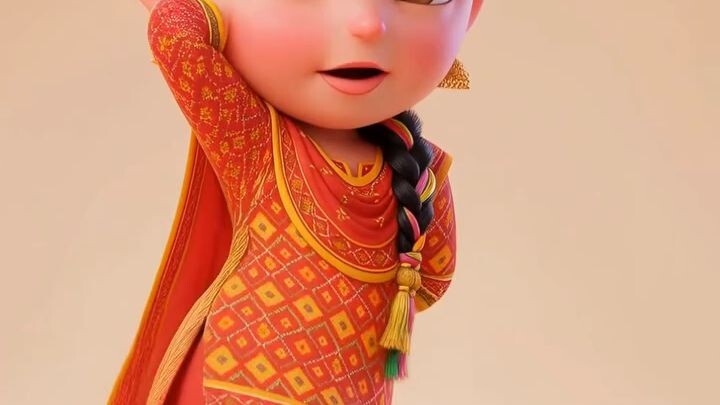 traditional indian girl dance video