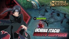 Skin Terbaru - ITACHI UCHIHA 🤯 [NARUTO SHIPPUDEN X MLBB]