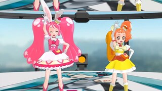 【mmdプリキュア】プリアラ年少組でしあわせえぼりゅ～しょん♡