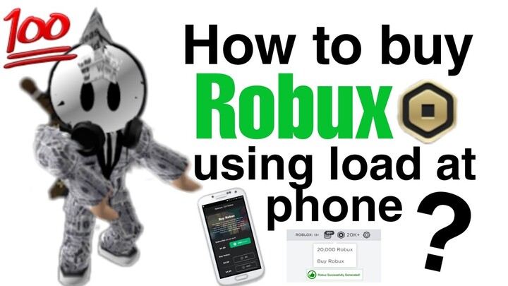 How to buy robux using load at phone? (Roblox) 2022. READ THE DESCRIPTION ;)