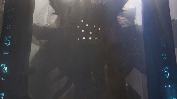 A Cthulhu-like behemoth imprisoned for ten thousand years, sealed away by aliens using a temple—but 