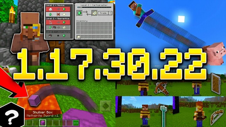 อัพเดท Minecraft 1.17.30.22 (เบต้า) - GamePlay | แก้บัคเมื่อลุกออกจากที่นั่งแล้วบิน และการถืออาวุธ!!