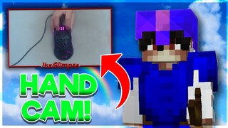 I Played Bedwars With Handcam Part 2!