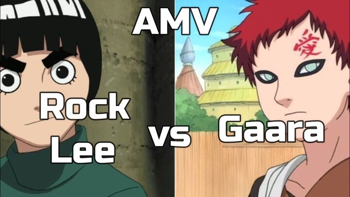 ROCK LEE vs GAARA 「AMV」-  Industry Baby