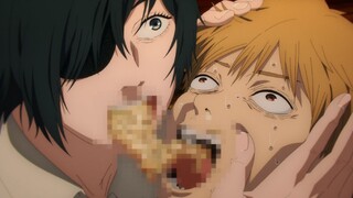 Ciuman lidah rasa keju 🤮 ~ Chainsaw Man Reaction Mashup