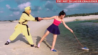 Cười Bể Bụng Với Ngộ Không Mất Nết Và Gái Xinh - Phần 53 | Must Watch New Funny😂 😂Comedy Videos