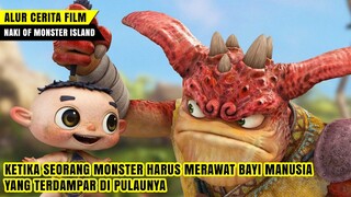 PERSHABATAN DUDUNG DAN MAMAN || Alur cerita film FRIENDS: NAKI ON THE MONSTER ISLAND (2011)