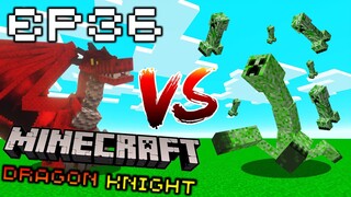 👑🔥ทุ่งข้าวสาลีระเบิดเลย!! ดูดแล้วตูม!! กลายเป็นโกโก้ครั้นช์🔥👑 #36 | Minecraft Dragons Knight