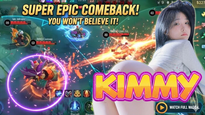 SATU TEMBAKAN SEMUA MENGHILANG !! MOBILE LEGENDS GAMEPLAY