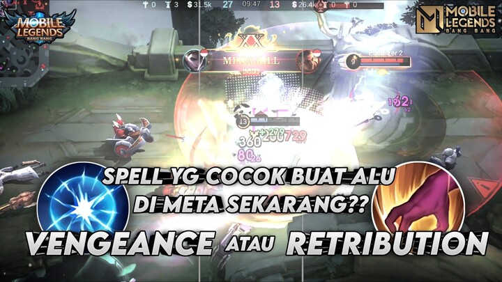 APA BENER SPELL YANG COCOK BUAT ALUCARD SEKARANG VENGEANCE?? || GAMEPLAY ALUCARD - MLBB