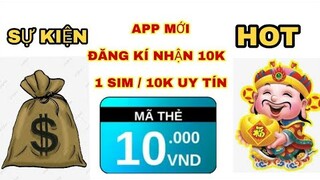 [ MỚI ]  Sự kiện hot của app mới đăng kí nhận 10k uy tín