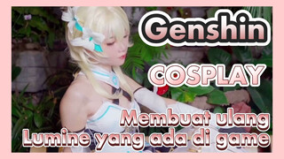 [Genshin, COSPLAY] Membuat ulang Lumine yang ada di game