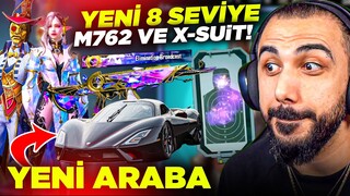 YENİ SPOR ARABA VE 8 SEVİYE KRİSTAL ATAN M762!! EFSANE GÜNCELLEME | PUBG MOBILE