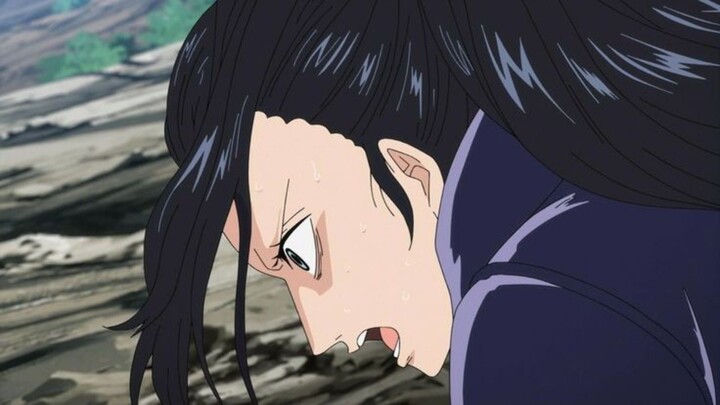 SCENE NICO ROBIN DISODOK DARI BELAKANG