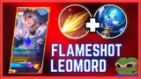 I tried FLAMESHOT + FLEETING TIME for Leomord | Mobile legends