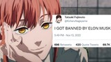 Chainsaw Man Author gets BANNED on Twitter