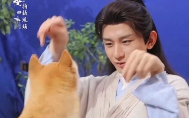 “The Lotus楼” behind-the-scenes: Da Huang plays a fox spirit! You’ve got to hang out and have fun bef