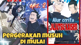 Kekuatan duo penyihir terkuat. Alur cerita film "Jujutsu kaisen season 2" eps. 2