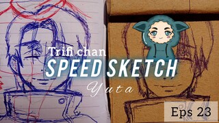 Tutorial sketsa Yuta eps 23