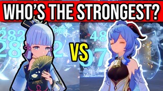 DPS SHOWDOWN! Ayaka vs Ganyu! Who's the TOP 5★ CRYO DPS?! Genshin Impact