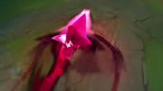 لقد رأيت تنين المذنب السماوي يدخل الوادي.