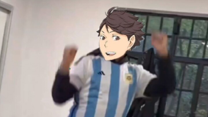 Oikawa after Argentina beat the Netherlands