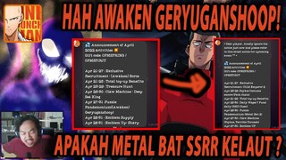🔥🔥WAH TERNYATA SSR+ GERYUGANHSOOP YANG RILIS BULAN DEPAN/METAL BAT ? - ONE PUNCH MAN:The Strongest