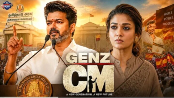 GENZ CHIEF MINISTER Full Movie Hindi Dubbed _ Thalapathy Vijay_ Nayanthara _ Latest South Movie 2026