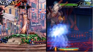 KOF XV  ELISABETH COMPARISON WITH KOF XIII