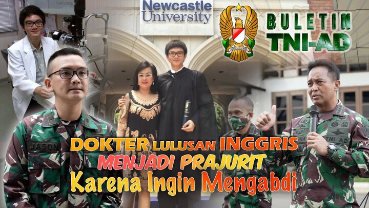 Dokter Lulusan Inggris Menjadi Prajurit Karena Ingin Mengabdi | BULETIN TNI AD