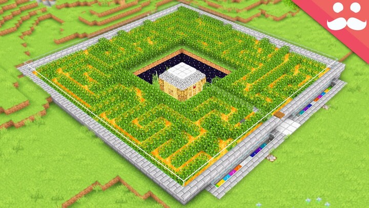 I Made a Peaceful Safe House in Minecraft
