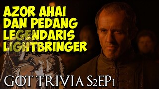 🔥 Game of Thrones Indonesia Trivia - Azor Ahai, Lightbringer, Onion Knight ⚔