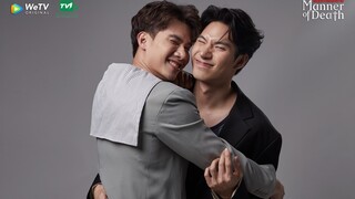 صور مكياج من وراء الكواليس للدراما الجديدة "لغز الموتى" للزوجين KK مع الترجمة الصينية