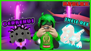 Bikin Neon Legendary Pet Skele Rex & Cerberus (Adopt Me) - Roblox Indonesia