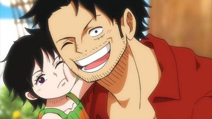 OH JADI INI ANAK LUFFY YANG ASLI